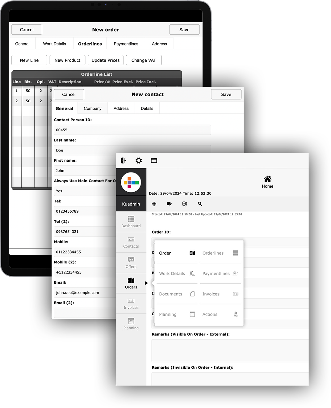 Dashboard Configbox